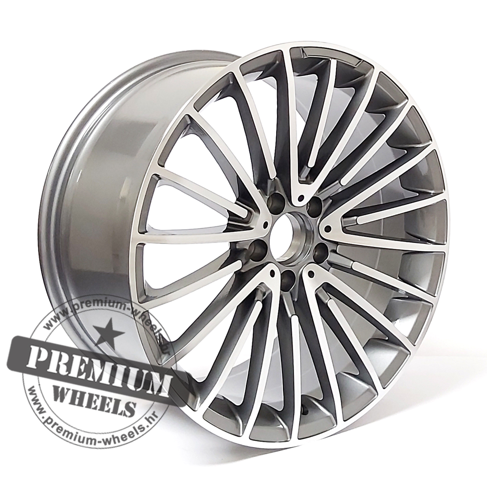 MR532SP ALU FELGA MERCEDES 5X112 19" MR532SP ET38 SIVA SA POLIRANIM - Slika 1