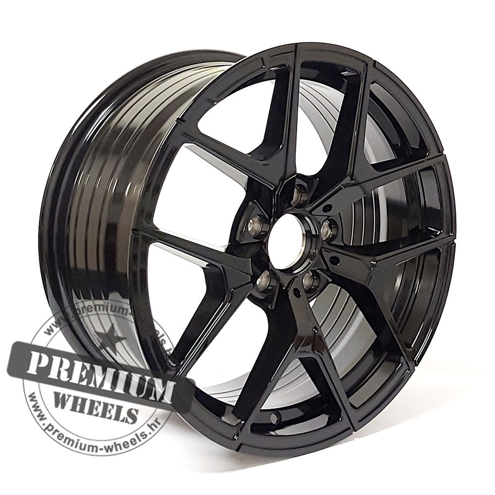 MXFE137C ALU FELGA MERCEDES 5X112 20" MXFE137C ET35 CRNA - Slika 1