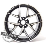 ALU FELGA MERCEDES 5X112 19" MXFE137CP ET45 CRNA POLIRANA - Slika 2