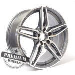 ALU FELGA MERCEDES 5X112 19" MXFE225SP ET43 SIVA POLIRANA