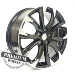 ALU FELGA MAZDA 5X114.3 18" MZLU1470CP ET50 CRNA SA POLIRANIM