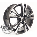 ALU FELGA ZA NISSAN 5X114.3 18" NA5832CP ET40 CRNA SA POLIRANIM