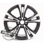 ALU FELGA ZA NISSAN 5X114.3 18" NA5832CP ET40 CRNA SA POLIRANIM - Slika 2