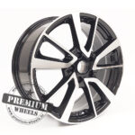 ALU FELGA NISSAN 5X114.3 19" NBY131CP ET40 CRNA SA POLIRANIM