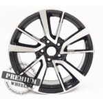 ALU FELGA NISSAN 5X114.3 19" NBY131CP ET40 CRNA SA POLIRANIM - Slika 2
