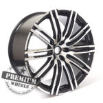 ALU FELGA PORSCHE 5X112 20" POBY1026CP ET19 CRNA SA POLIRANIM