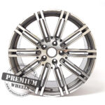 ALU FELGA PORSCHE 5X112 19" POBY1026SP ET21 SIVA POLIRANA - Slika 2