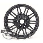 ALU FELGA PORSCHE 5X130 18" POBY476CPR ET50 CRNA SA POLIRANIM RUBOM - Slika 2