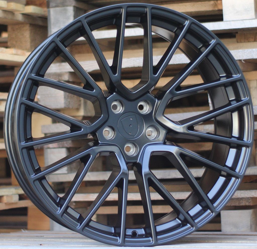 POFE179CM.jfif_ ALU FELGA PORSCHE 5X112 21" POFE179CM ET26 CRNA POLUMAT - Slika 1
