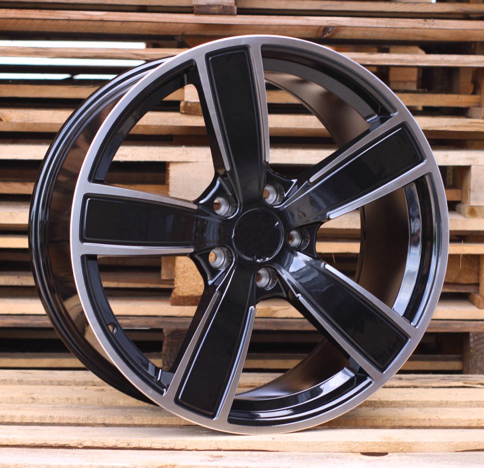 POH5082CP.jfif_ ALU FELGA PORSCHE 5X130 21" POH5082CP ET58 CRNA SA POLIRANIM - Slika 1