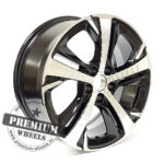 ALU FELGA PEUGEOT 5X108 17" PXFE410CP ET44 CRNA SA POLIRANIM