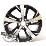 ALU FELGA PEUGEOT 5X108 17" PXFE410CP ET44 CRNA SA POLIRANIM - Slika 2