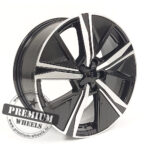 ALU FELGA ZA PEUGEOT 5X108 18" PY1187FCP ET44 CRNA SA POLIRANIM