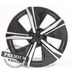 ALU FELGA ZA PEUGEOT 5X108 18" PY1187FCP ET44 CRNA SA POLIRANIM - Slika 2