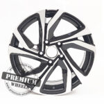 ALU FELGA RENAULT 4X100 16" RBK5762CP ET44 CRNA SA POLIRANIM - Slika 2