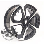 ALU FELGA ZA SEAT 5X100 17" SEB5943CP ET51 CRNA SA POLIRANIM