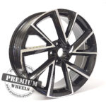 ALU FELGA ŠKODA 5X100 17" SFE181CP ET40 CRNA SA POLIRANIM