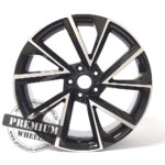 ALU FELGA ŠKODA 5X100 17" SFE181CP ET40 CRNA SA POLIRANIM - Slika 2