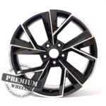 ALU FELGA SKODA 5X112 18" SFE211CP ET43 CRNA POLIRANA - Slika 2