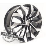 ALU FELGA ZA ŠKODU 5X112 19" SI1139CP ET41 CRNA SA POLIRANIM