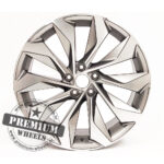 ALU FELGA ZA ŠKODU 5X112 19" SI1139SP ET41 SIVA SA POLIRANIM - Slika 2