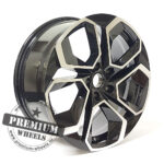 ALU FELGA ŠKODA 5X112 18" SI5561CP ET42 CRNA SA POLIRANIM