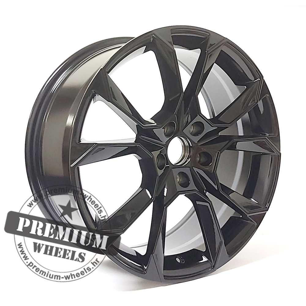 SK516C-1 ALU FELGA ŠKODA 5X112 18" SK516C ET42 CRNA - Slika 1