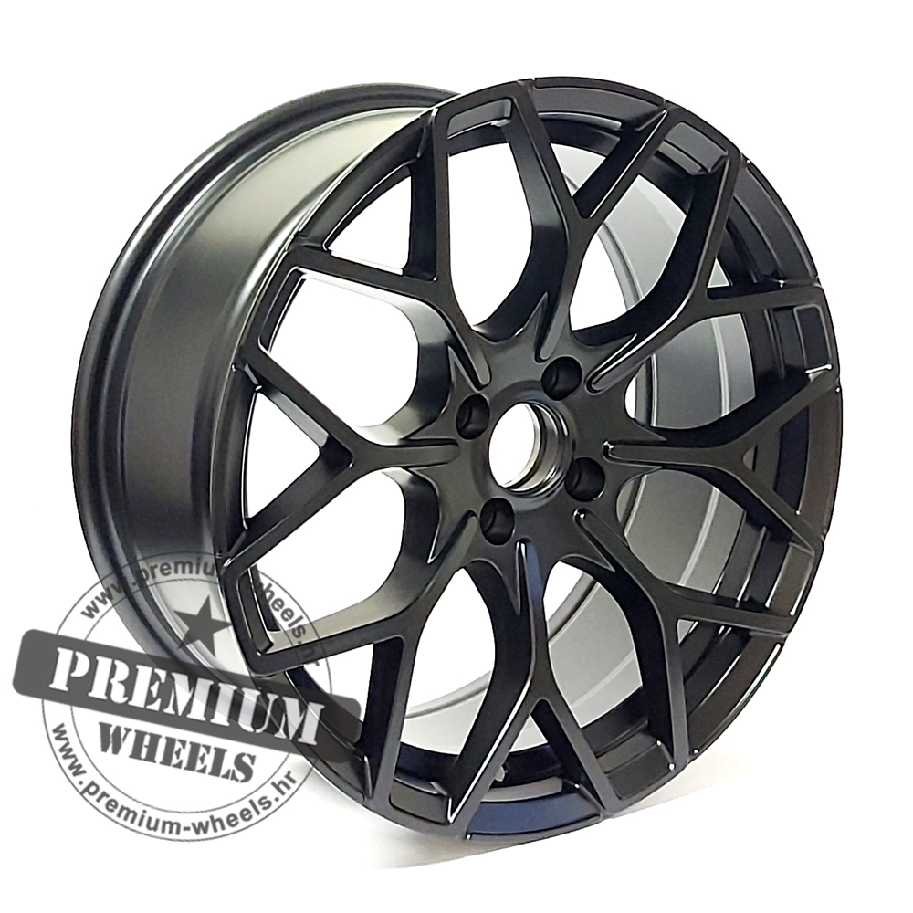 SMB1449CM ALU FELGA SMART 3X112 16" SMB1449CM ET30 CRNA POLUMAT - Slika 1