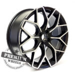 ALU FELGA SMART 4X100 16" SMB1449CMP ET30 CRNA POLUMAT SA POLIRANIM