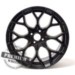 ALU FELGA SMART 3X112 17" SMB1449CM ET25 CRNA POLUMAT - Slika 2