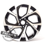 ALU FELGA TOYOTA 5X114.3 18" TFE132CP ET50 CRNA SA POLIRANIM - Slika 2