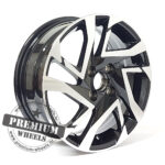 ALU FELGA TOYOTA 4X100 15" TI5417CP ET40 CRNA SA POLIRANIM