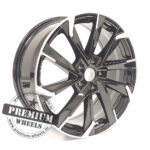 ALU FELGA TOYOTA 5X114.3 18" TI5547CP ET40 CRNA SA POLIRANIM