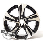 ALU FELGA TOYOTA 5X114.3 17" TTL5832CP ET39 CRNA POLIRANA - Slika 2