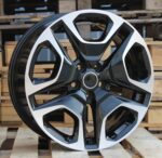 ALU FELGA TOYOTA 5X114.3 19" TY0113CP ET40 CRNA SA POLIRANIM