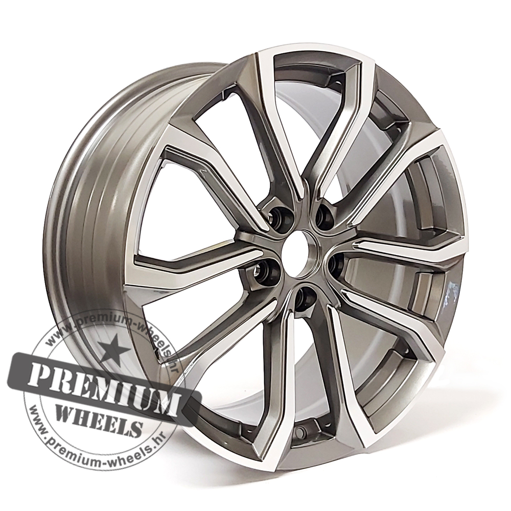 V515SP ALU FELGA VOLVO 5X108 18" V515SP ET49 SIVA SA POLIRANIM - Slika 1