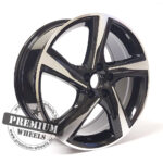 ALU FELGA VOLVO 5X108 16" VBY115CP ET46 CRNA SA POLIRANIM