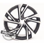 ALU FELGA VOLVO 5X108 17" VFE183CP ET45 CRNA SA POLIRANIM - Slika 2