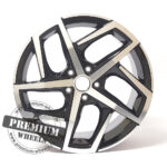 ALU FELGA ZA VW 5X112 19" W6108CP ET45 CRNA SA POLIRANIM - Slika 2