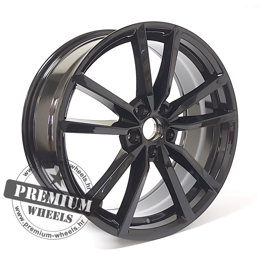 W664C-1 ALU FELGA ZA VW 5X112 18" W664C ET45 CRNA - Slika 1