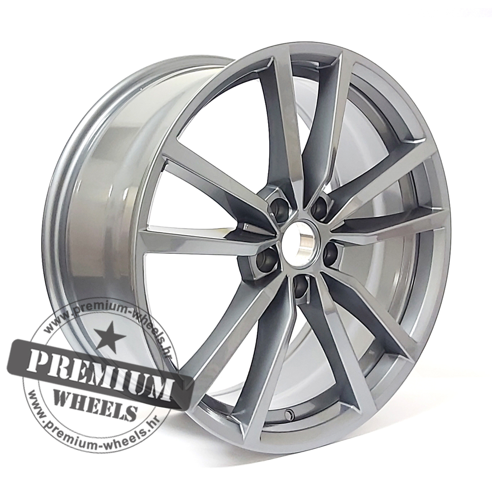 W664G ALU FELGA ZA VW 5X112 19" W664G ET45 GUNMETAL - Slika 1