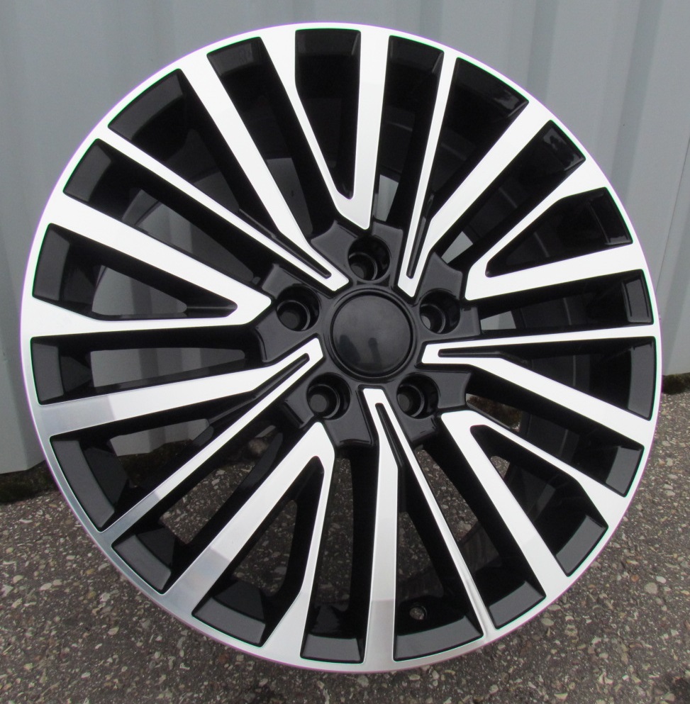 WB1515CP ALU FELGA ZA VW 5X120 20" WB1515CP ET45 CRNA SA POLIRANIM - Slika 1