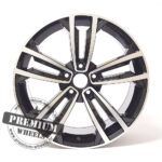 ALU FELGA ZA VW 5X112 17" WBK5287CP ET45 CRNA SA POLIRANIM - Slika 2