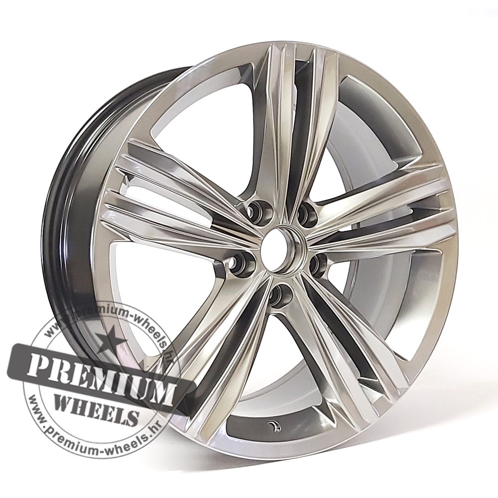 WBK5293TS ALU FELGA VW 5X112 18" WBK5293TS ET41 TAMNO SJAJNA - Slika 1