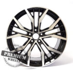 ALU FELGA ZA VW 5X112 16" WBK713CP ET45 CRNA S POLIRANIM - Slika 2