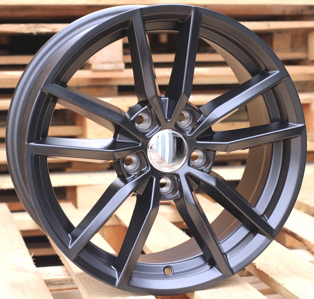 WBK864CM ALU FELGA ZA VW 5X112 18" WBK864CM ET51 CRNA POLUMAT - Slika 1