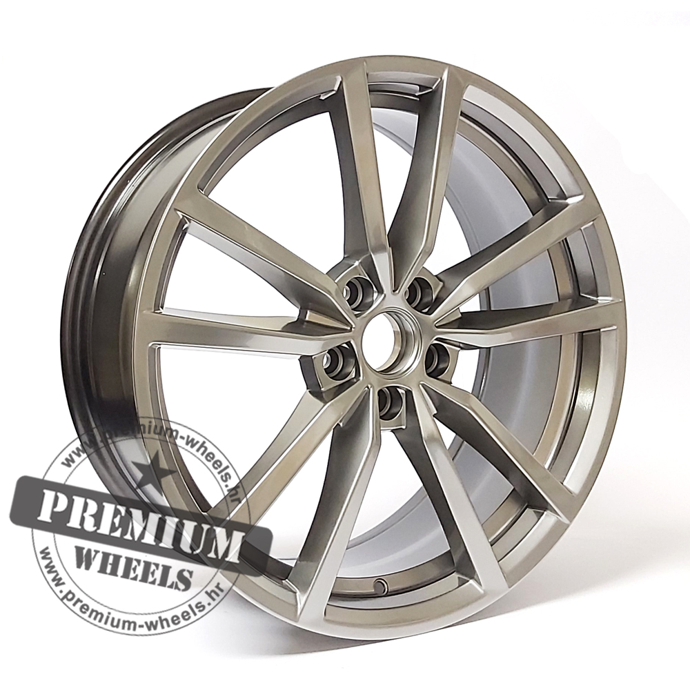 WBK864TS ALU FELGA VW 5X112 18" WBK864TS ET45 TAMNO SJAJNA - Slika 1