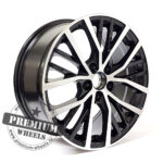 ALU FELGA VW 5X112 17" WBK952CP ET45 CRNA POLIRANA