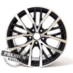 ALU FELGA VW 5X112 17" WBK952CP ET45 CRNA POLIRANA - Slika 2