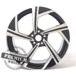 ALU FELGA WW 5X112 17" WIN5502CP ET45 CRNA SA POLIRANIM - Slika 2